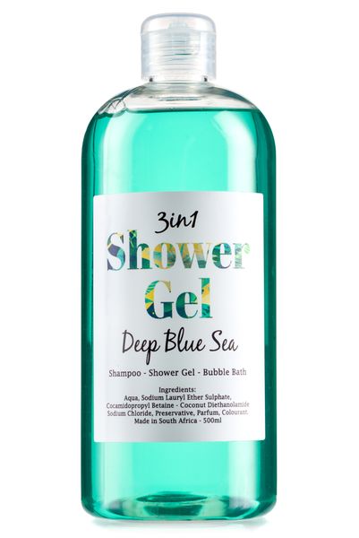 Shower Gel For A Refreshing Bathing Experience (Deep Blue Sea) – 500ml
