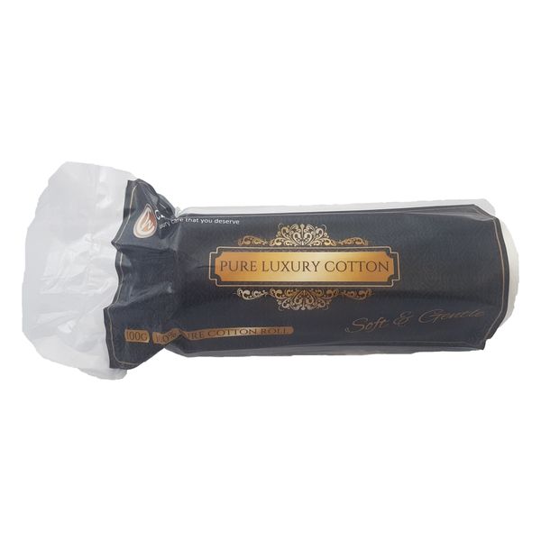 Pure Luxury Cotton Roll 100g (5 Pack) By Clinihealth