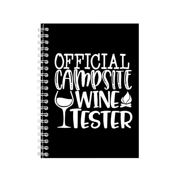 Camping Notebook Camper Gift Idea Writing Book Notepad Pad 23
