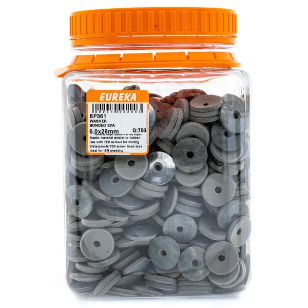 EUREKA Bonded Washer EVA 6 x 26mm Q:750 BP361