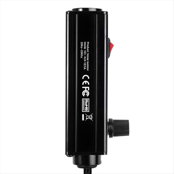 Type-C Xlr Audio Isolator With Volume Adjust Noise Reduction Filter