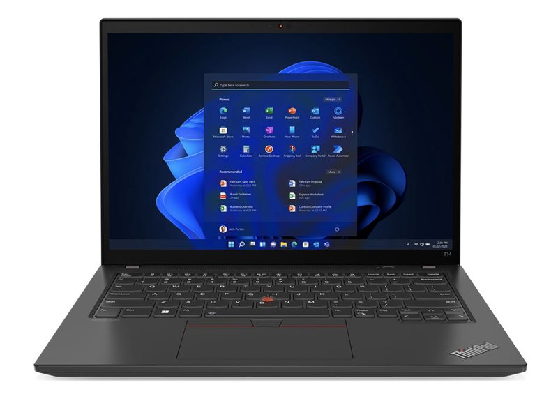 Lenovo ThinkPad T14 Gen 3 - Core i5-1235U | 8GB RAM | 512GB SSD | 14" WUXGA