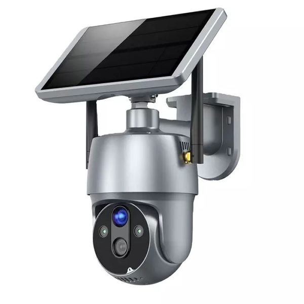 4G Wireless Solar Network Two-way Audio CCTV Security Camera Q-SX01