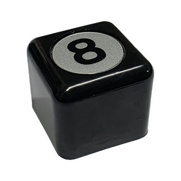 Star Magnetic Chalk Holder - 8 Ball