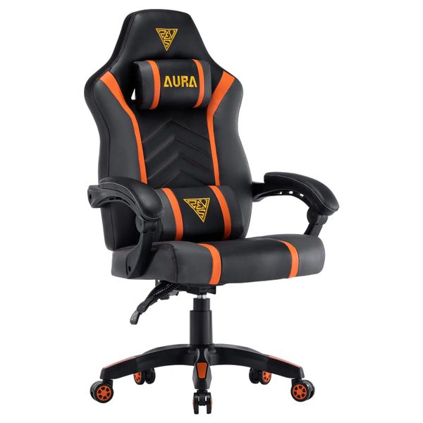 Gamdias Aura GF1 Gaming Chair - Black/Orange