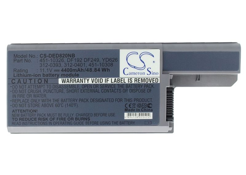 DELL Latitude D531/D820;Precision M65 replacement battery