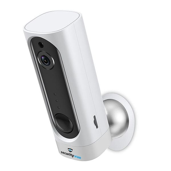 Securityvue Wireless Rechargeable IP Security Camera 720P HD White (SVIPC5)