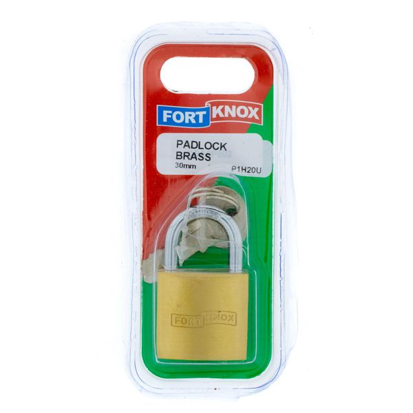 FORT KNOX Padlock Brass 30mm Q:1 P1H20U