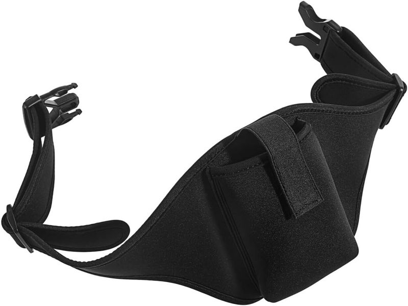 Adjustable Microphone Waist Belt Fanny Pack For Fitness Yoga Outdoor Active