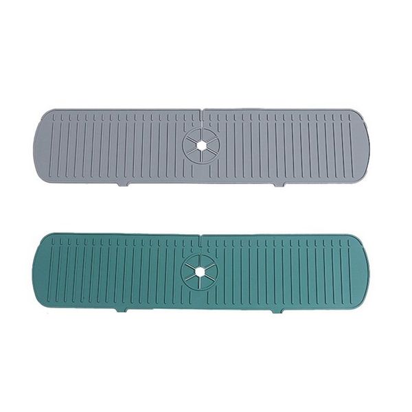 2Pcs Kitchen Faucet Faucet Water Collection Countertop Protection Mat