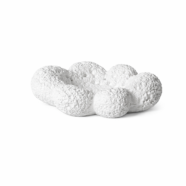 Multi-Purpose Cement Aromatherapy Candle Holder - White