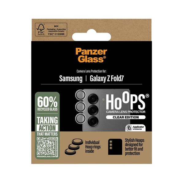 PanzerGlass Camera Lens Protector Hoops Compatible Samsung Galaxy Z Fold7