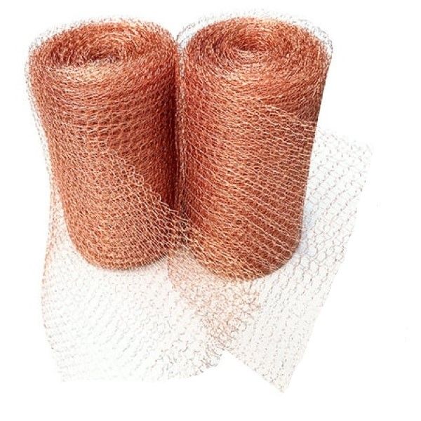 Distillique Copper Mesh Column Packing 500g
