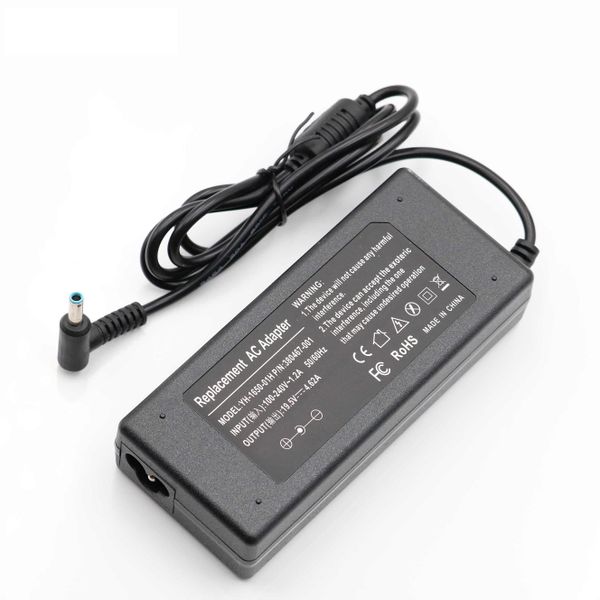 Woo Replacement Charger HP Laptop - Blue Pin (4.5x3.0mm)