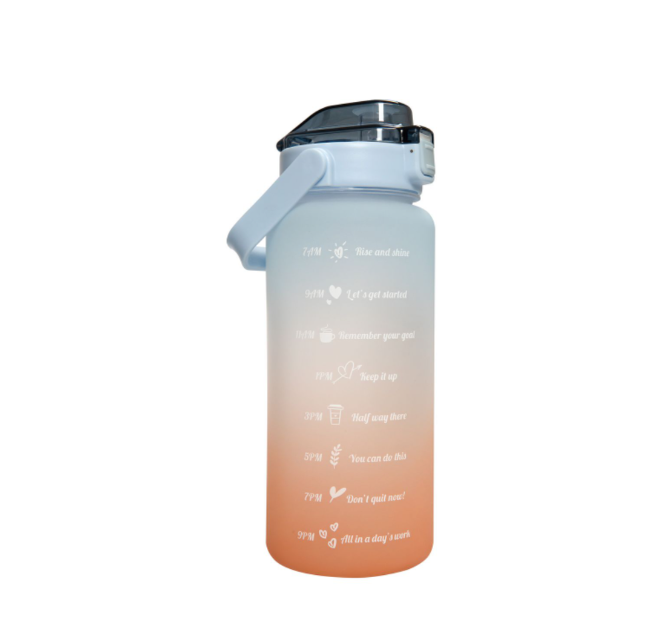 Water Bottle with Motivational Time Markers 2L DL x1 | Shop Today. Get ...