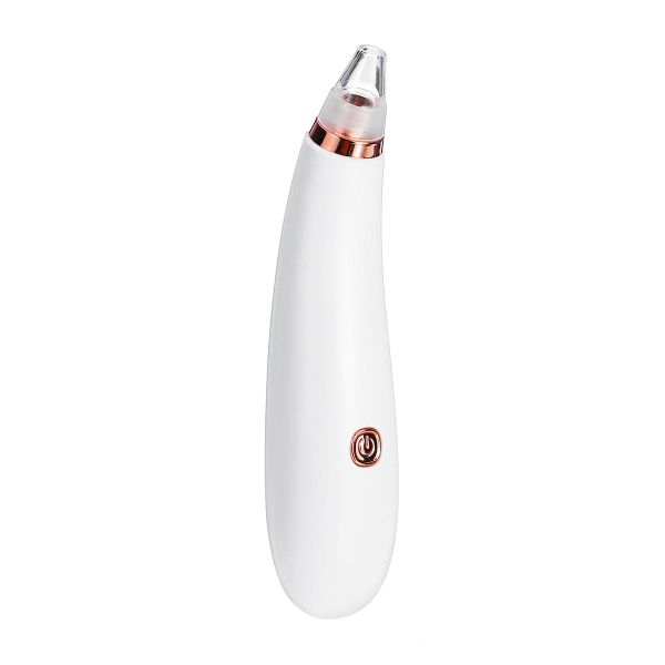 Blackhead Remover Vacuum Suction Cleaner - White &amp; Golden