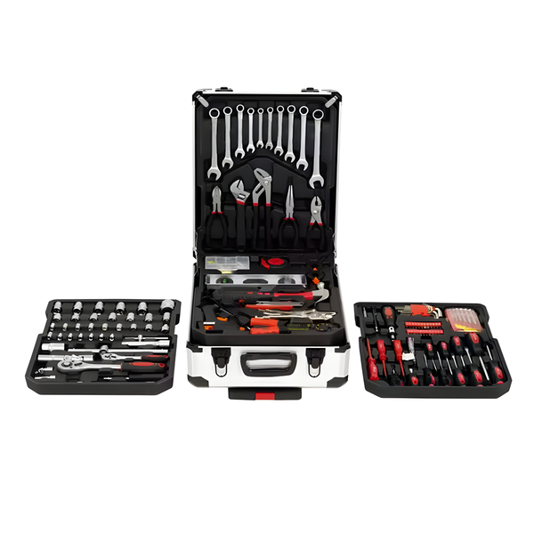 187Pcs Multi-Functional Hand Repair Tool Kit Set With Rolling Case