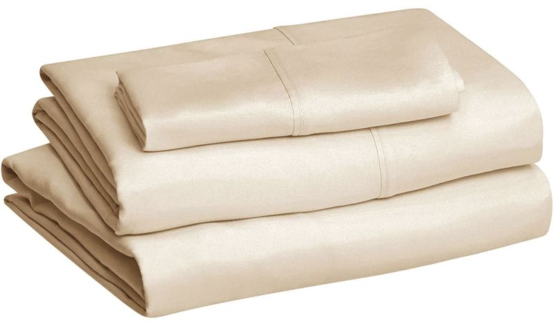 Wonder Towel Luxury Wrinkle Resistant Double Sheet Set 4 pcs Cream Beige