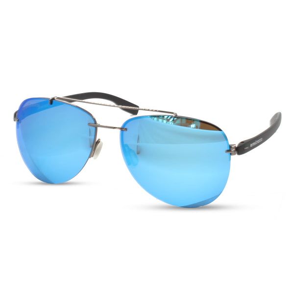 Lentes and Marcos "Heureuse" Blue Polarized/UV400 Aviator
