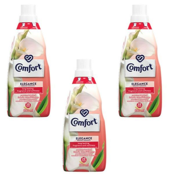 Comfort Fabric Softener Elegance 3 x 800 ml