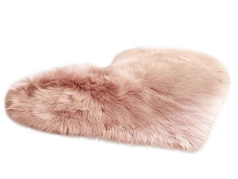 Heart Shaped Fur Rugs