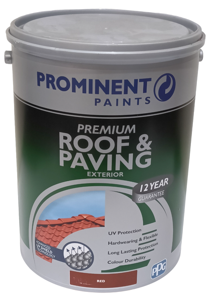 Premium Roof and Paving Paint-5L- Red