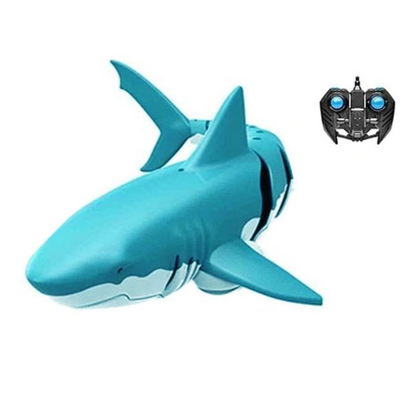 Kids Remote Control Shark Swim Robot Toy