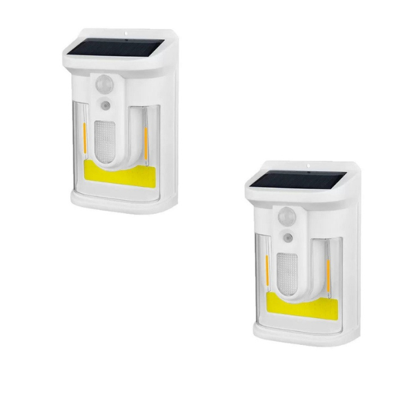 Solar Sensor Light Human Induction Wall Lamp Pack of 2
