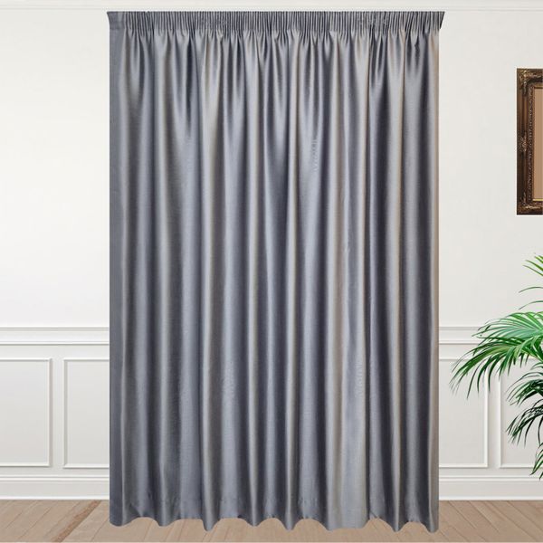 Matoc Designs Curtain - Blockout - Shimmer Teal - Taped
