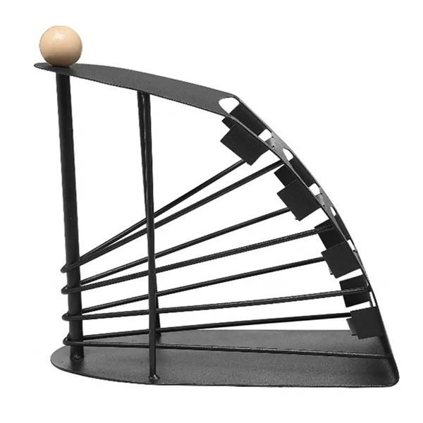 Space Saving Metal TV Remote Control Storage Holder Organize Caddy Rack