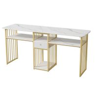 Double Modern and Luxury Nail Table