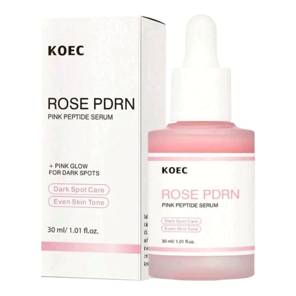 KOEC Pink Peptide PDRN Serum - Complete Skin Renewal &amp; Brightening Solution