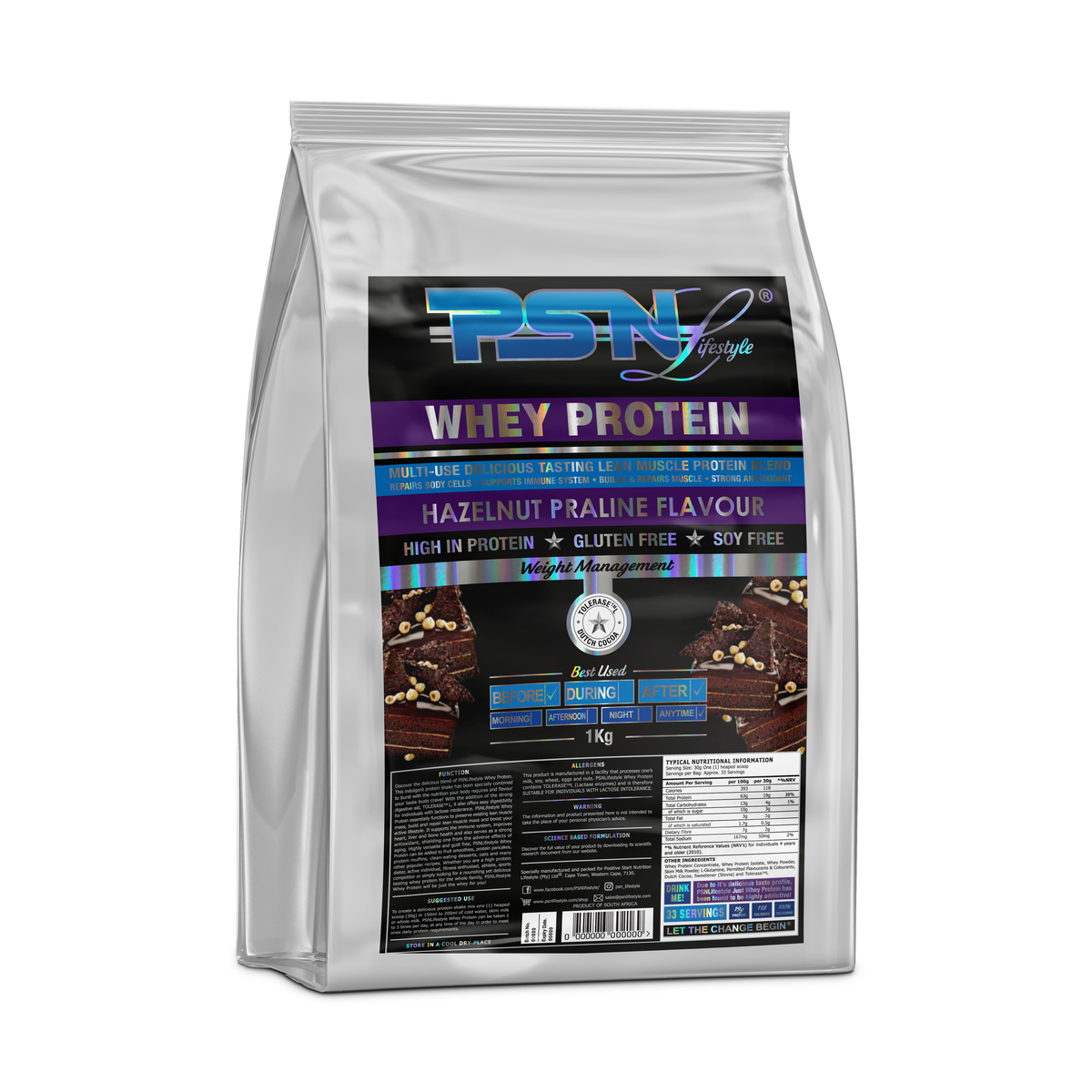 PSNLifestyle MRP Whey Protein Hazelnut Praline 1kg Shop Today