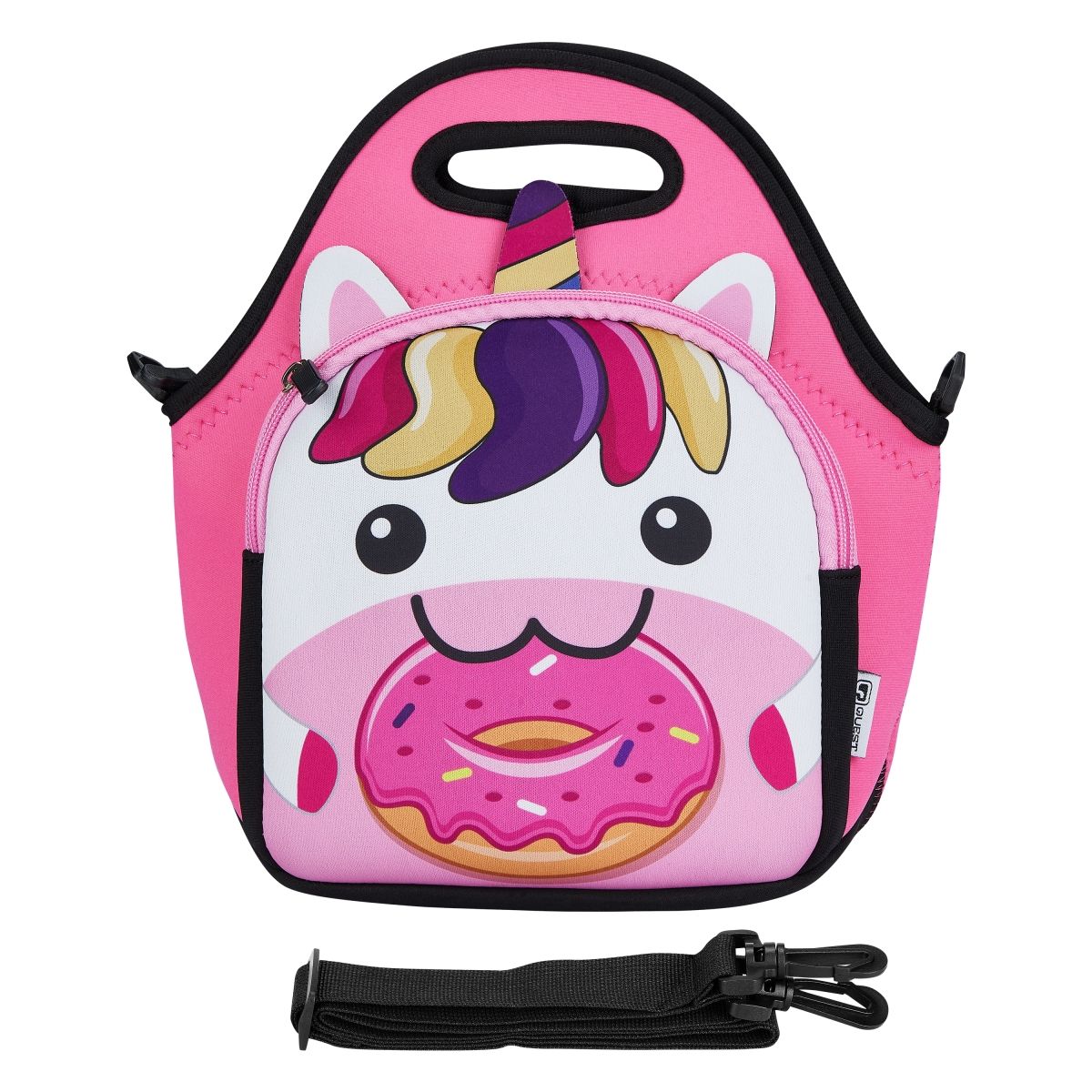 Quest Neoprene Lunch Bag Unicorn Donut