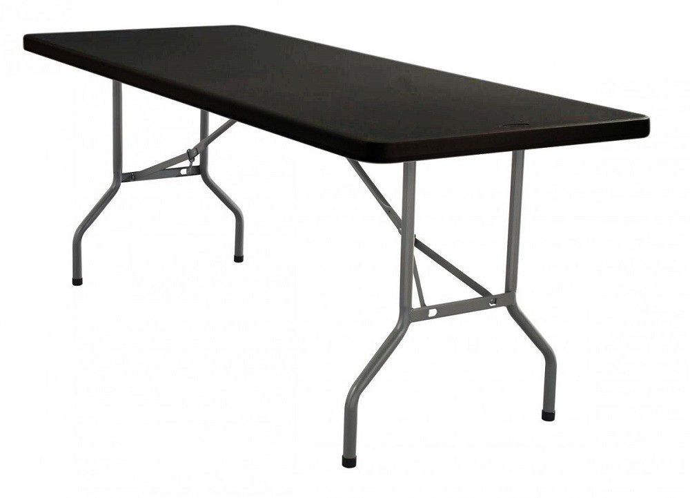 Fine Living 1 8m Folding Table Black Shop Today Get It Tomorrow 
