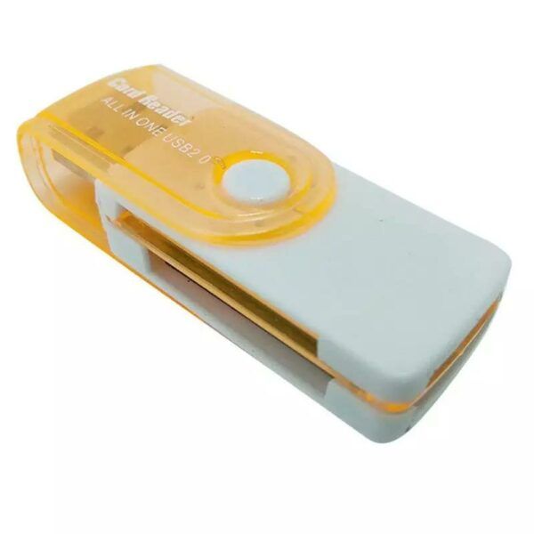 SE-TQ04 Portable High-speed 4 in 1 Rotating USB 2.0 Memory Card Reader