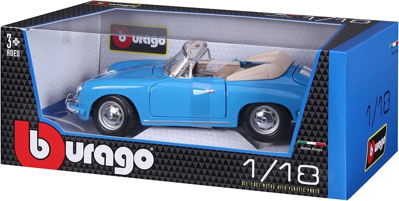 Bburago - Porsche 356B Cabriolet - 1961