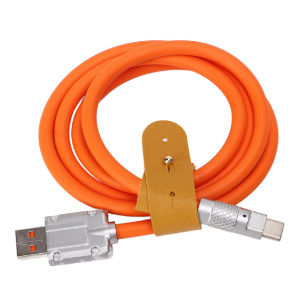 Liquid Silicon USB Type-C Charging Cable - Fast Charging