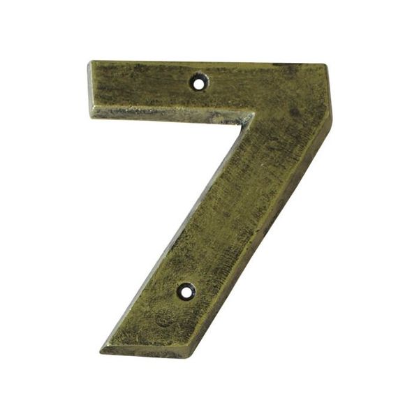 Antique Gold Numeral No .7 (200mm)