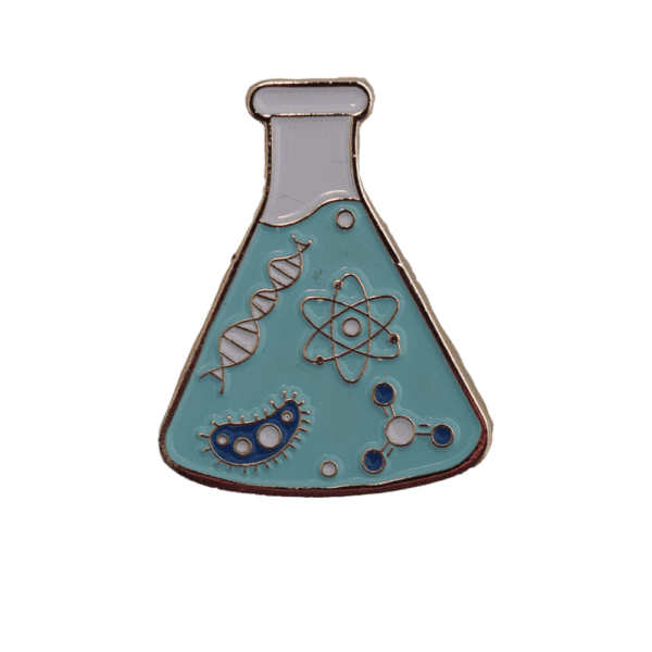 Lab Magic Beaker Enamel Pin for Scientists and Lab Technicians