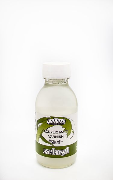 Zelcryl Acrylic Artists' Varnish - Matte 100ml