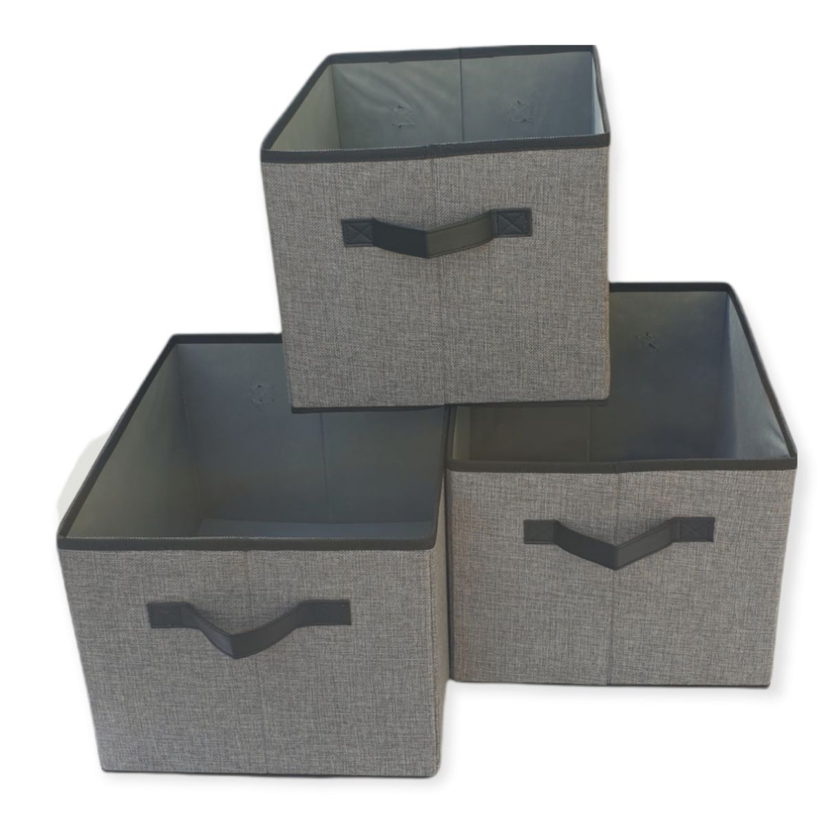 Storage Boxes Set of 3 Collapsible By Urban Lifestyle Trends