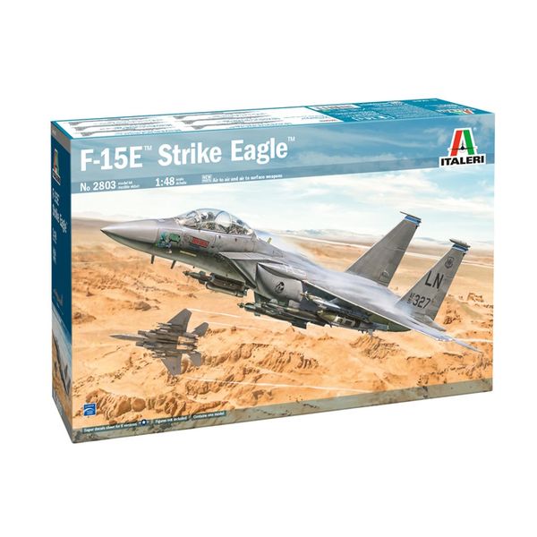 Italeri 1/48 F-15E Strike Eagle Plane Plastic Model Kit