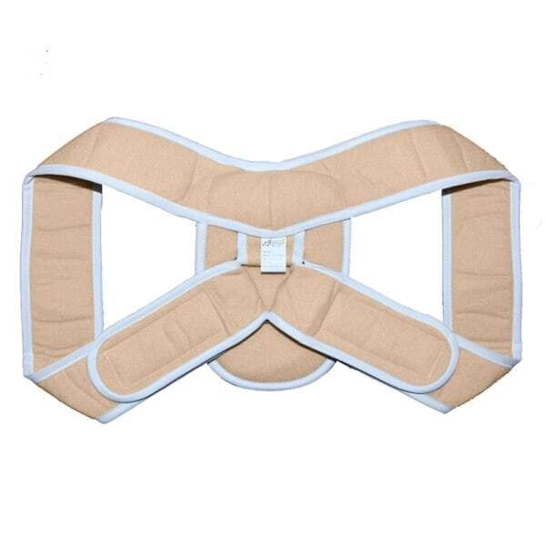 Large Back Braces Shoulder Support Posture Corrector Belt-Beige