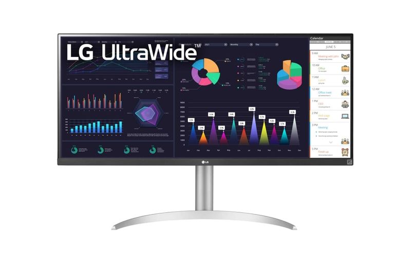 LG UltraWide 34" FHD IPS Monitor with USB-C- 34WQ650
