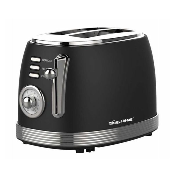 Totally Home Premium Quality 2 Slice Oval Electric Toaster
