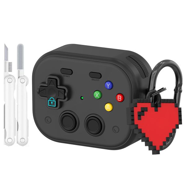 TPU Case Compatible with AirPods Pro 3 with Cleaner Kit &amp; Pixel Pendant