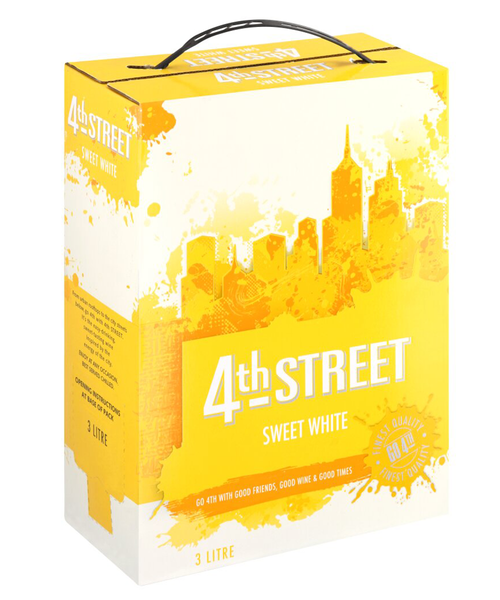 4th Street - Natural Sweet White - 3 Litre
