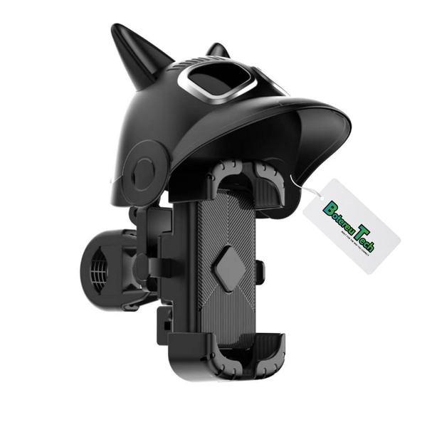 BotereuTech Bicycle Phone Mount K360 Waterproof Plastic Black