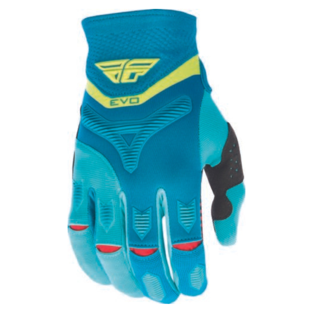 Fly Evo Teal/ Hi-vis Glove | Shop Today. Get it Tomorrow! | takealot.com